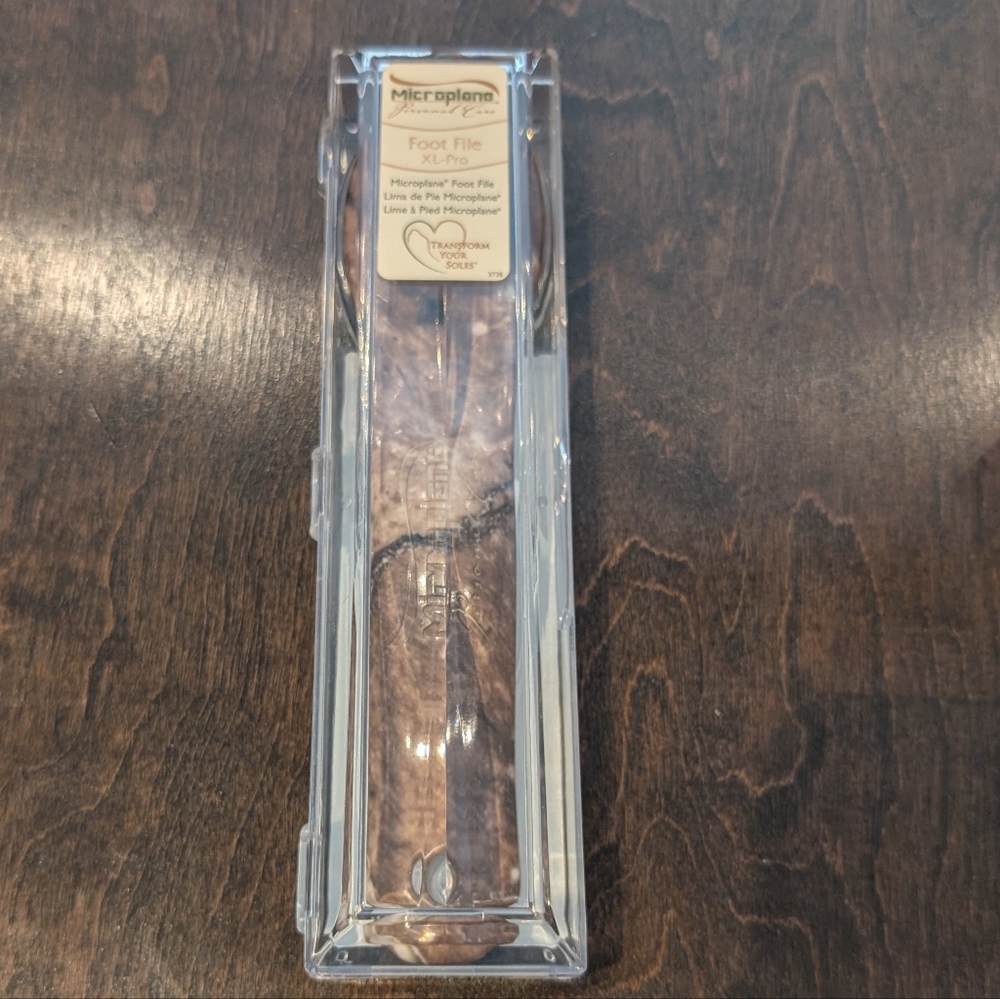 Marbled Brown Color Microplane XL-Pro Foot File